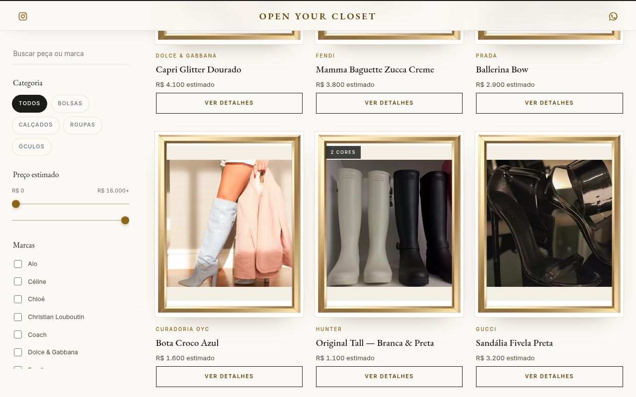 Open Your Closet — CENA 3